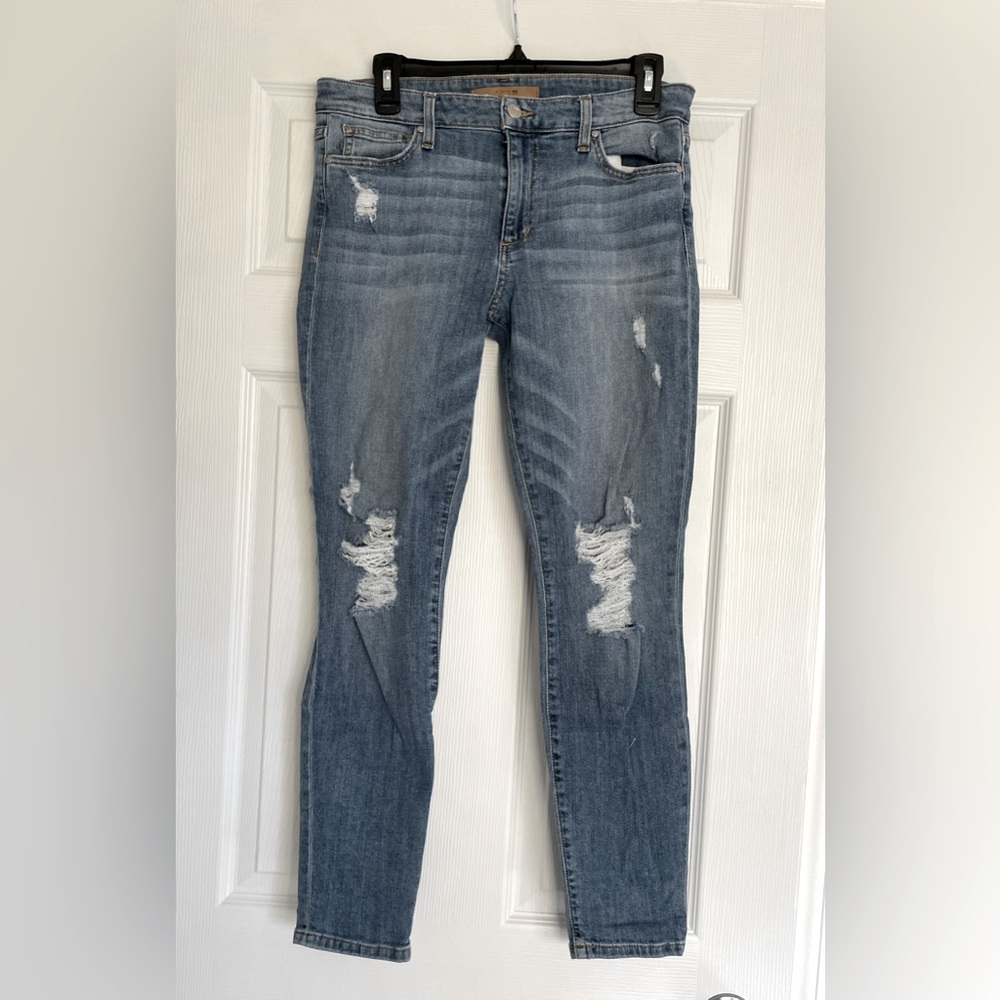 Distressed Joe’s Skinny Jeans